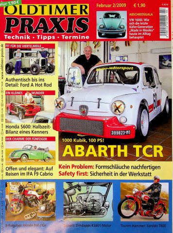 Deckblatt Oldtimer Praxis (02/2009)
